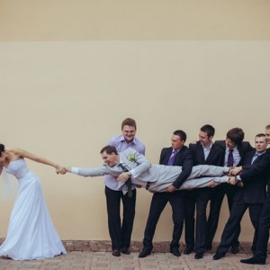 eğlenceli düğün fotoğrafları